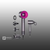 Фен Dyson Supersonic HD15 (Iron/Fuchsia)
